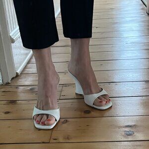 Maryam Nassir Zadeh LIDO WEDGE, PEARL IT Size 38 (fit like a 7.5)